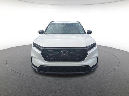 Platinum White Pearl 2025 Honda CR-V Hybrid Sport AWD