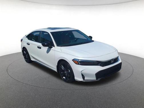 Platinum White 2025 Honda Civic Si Base
