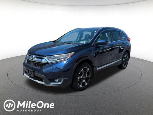 Obsidian Blue Pearl 2018 Honda CR-V Touring