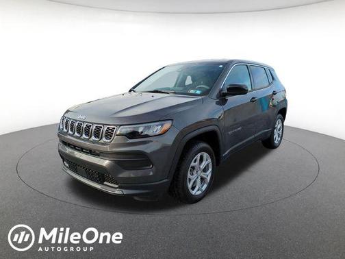 Gray Metallic 2024 Jeep Compass Sport