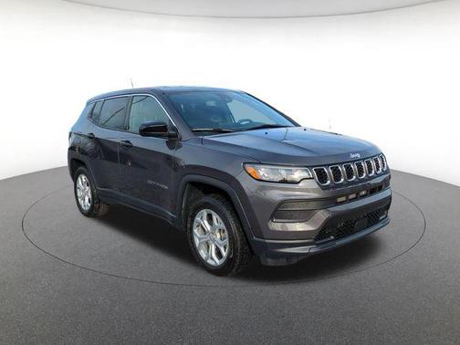 Gray Metallic 2024 Jeep Compass Sport