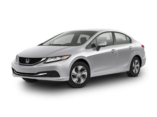 Urban Titanium Metallic 2015 Honda Civic LX