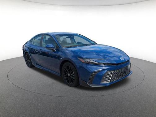 Blue 2025 Toyota Camry SE