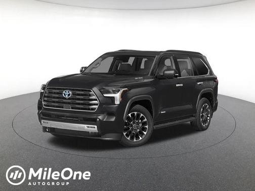 Midnight Black Metallic 2026 Toyota Sequoia Limited