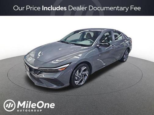 Gray 2025 Hyundai ELANTRA HEV SEL Sport