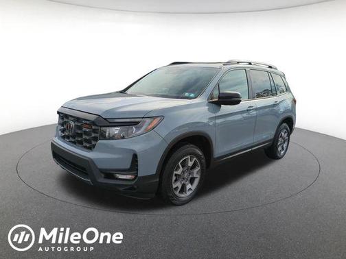 Sonic Gray Pearl 2023 Honda Passport AWD TrailSport