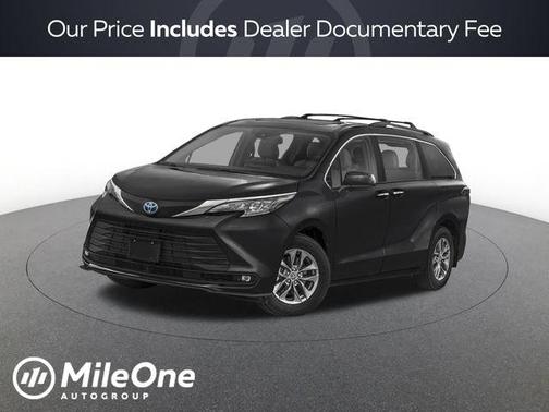 Midnight Black Metallic 2026 Toyota Sienna XLE