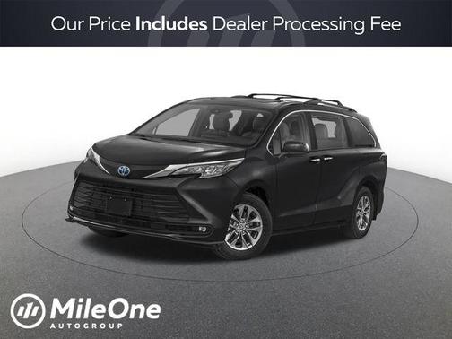 Midnight Black Metallic 2026 Toyota Sienna XLE