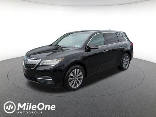 Crystal Black Pearl 2016 Acura MDX 3.5L