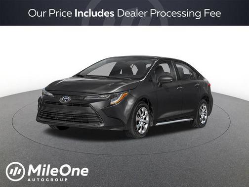 Midnight Black Metallic 2026 Toyota Corolla LE
