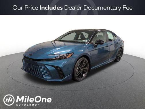 Midnight Black Metallic 2026 Toyota Camry XSE