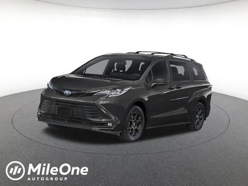 Midnight Black Metallic 2026 Toyota Sienna Woodland Edition