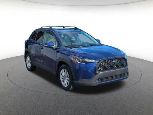 Blue Crush Metallic 2023 Toyota Corolla Cross LE