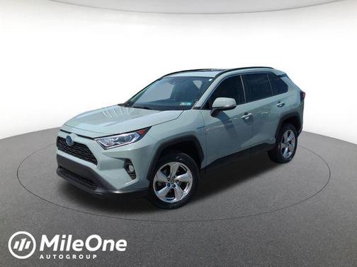 Lunar Rock 2021 Toyota RAV4 Hybrid XLE Premium