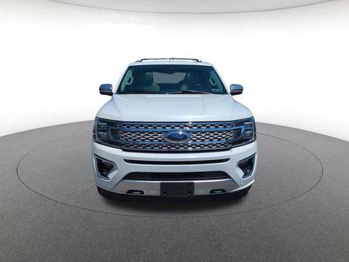 Star White Metallic Tri-Coat 2021 Ford Expedition Max Platinum