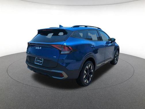 Sapphire Blue 2023 Kia Sportage X-Line