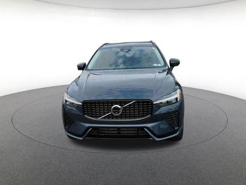 Denim Blue Metallic 2025 Volvo XC60 Plug-In Hybrid Plus, T8 AWD Electric/Gasoline, Dark