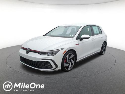 Opal White 2024 Volkswagen Golf GTI 2.0T S DSG