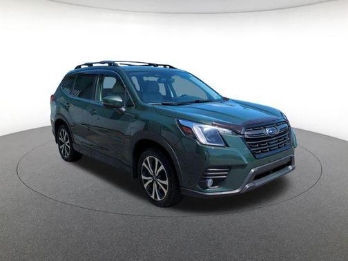 Green 2022 Subaru Forester Limited