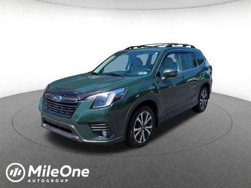 Green 2022 Subaru Forester Limited