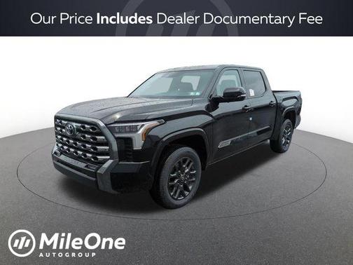 Midnight Black Metallic 2026 Toyota Tundra Platinum