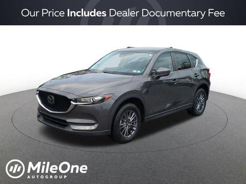 Machine Gray Metallic 2021 Mazda CX-5 Touring