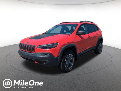 Spitfire Orange Clearcoat 2021 Jeep Cherokee Trailhawk
