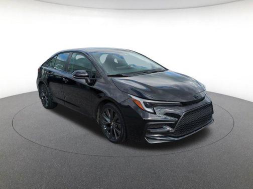 Midnight Black Metallic 2026 Toyota Corolla SE