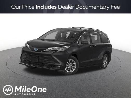Midnight Black Metallic 2026 Toyota Sienna XLE