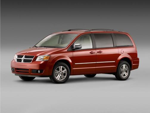 Bright Silver Clearcoat Metallic 2008 Dodge Grand Caravan SXT