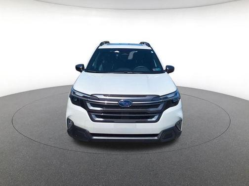 Crystal White Pearl 2025 Subaru Forester Hybrid Limited