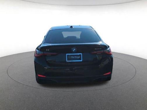 Black Sapphire Metallic 2025 BMW i4 Gran Coupe xDrive40