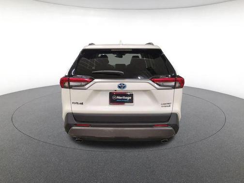 Blizzard Pearl 2021 Toyota RAV4 Hybrid Limited