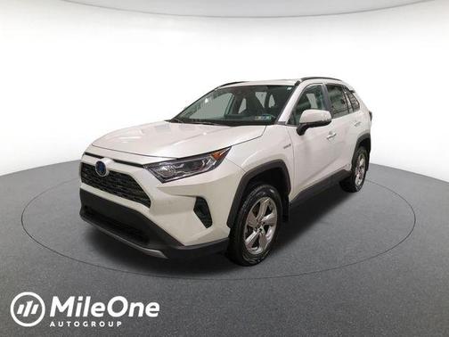 Blizzard Pearl 2021 Toyota RAV4 Hybrid Limited