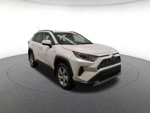 Blizzard Pearl 2021 Toyota RAV4 Hybrid Limited