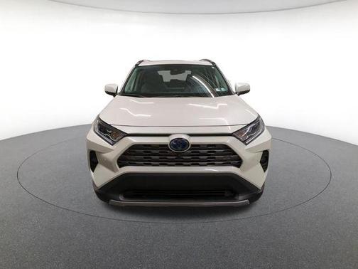 Blizzard Pearl 2021 Toyota RAV4 Hybrid Limited