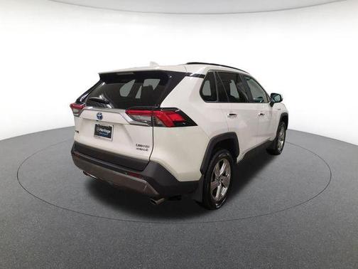 Blizzard Pearl 2021 Toyota RAV4 Hybrid Limited