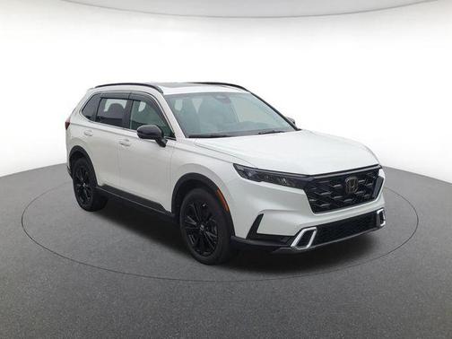 Platinum White Pearl 2024 Honda CR-V Hybrid Sport Touring AWD