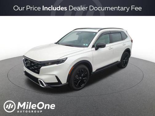 Platinum White Pearl 2024 Honda CR-V Hybrid Sport Touring AWD