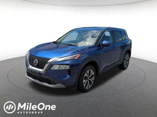 Caspian Blue Metallic 2021 Nissan Rogue SV