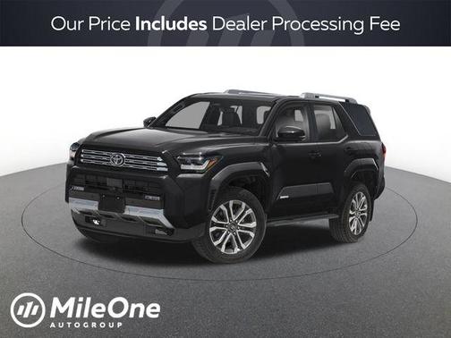 Black 2026 Toyota 4Runner Limited