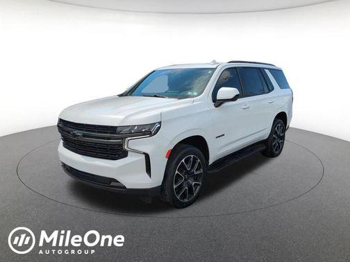 Summit White 2021 Chevrolet Tahoe 4WD RST