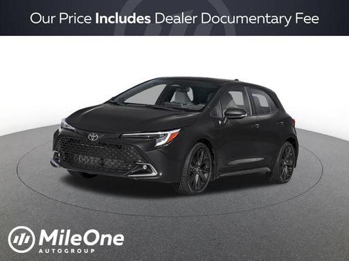 Midnight Black Metallic 2026 Toyota Corolla XSE