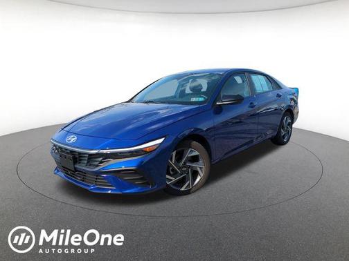 Intense Blue 2025 Hyundai ELANTRA Sport