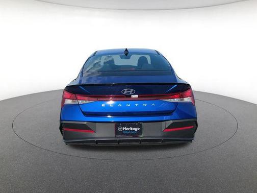 Intense Blue 2025 Hyundai ELANTRA Sport