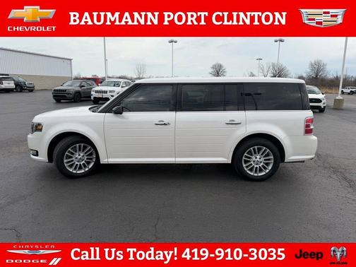 White Platinum 2019 Ford Flex SEL