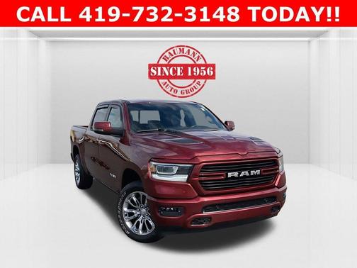 Delmonico Red Pearlcoat 2023 RAM 1500 Laramie