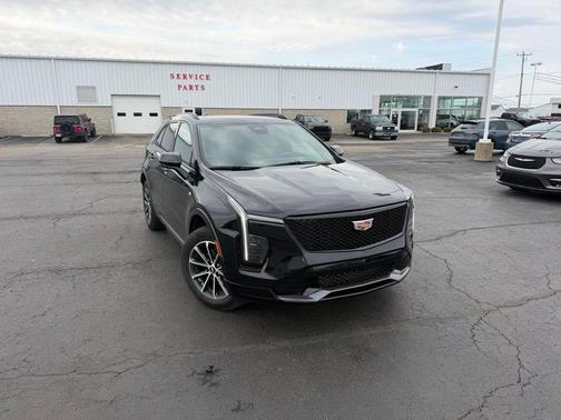 Stellar Black Metallic 2025 Cadillac XT4 Sport