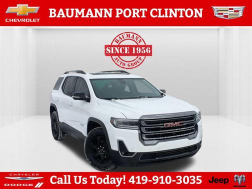 Summit White 2023 GMC Acadia AT4