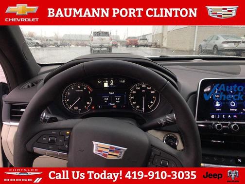 Summit White 2026 Cadillac CT4 Premium Luxury